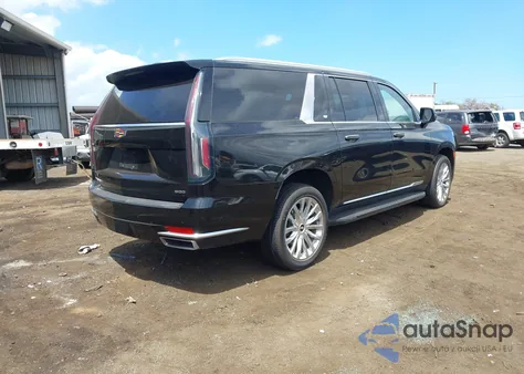 2023 Cadillac Escalade Esv 4Wd Premium Luxury from USA, damaged, VIN 1GYS4KKL8PR327505